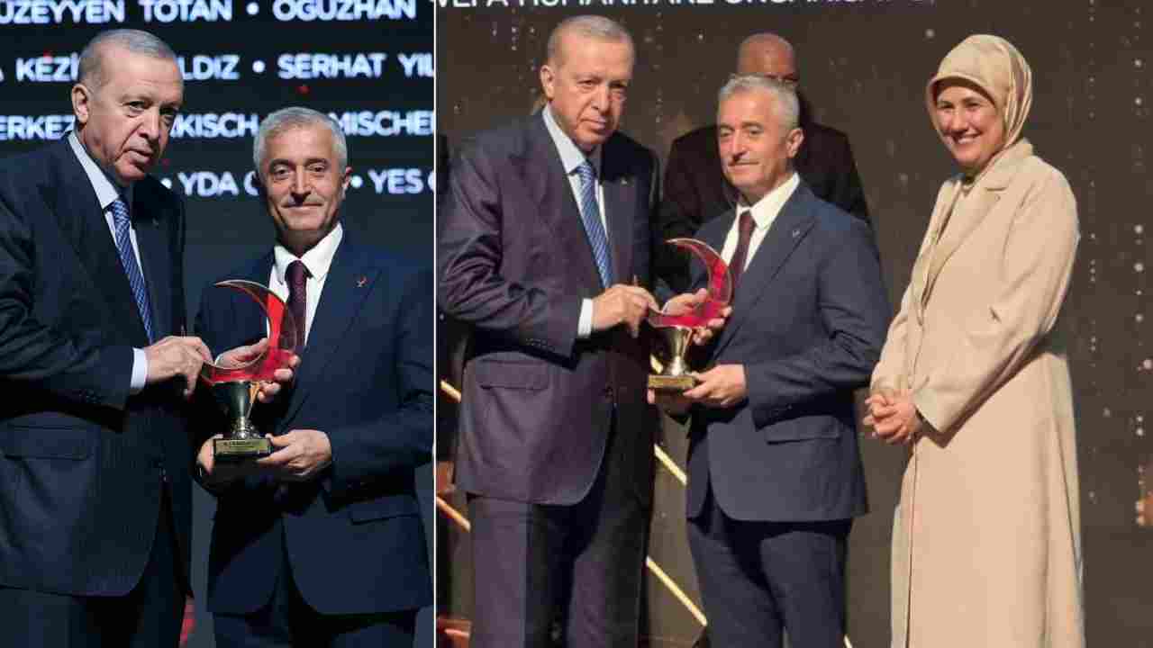 Cumhurbaşkanı Erdoğan’dan Tahmazoğlu’na birincilik ödülü