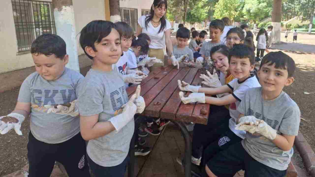 Doğa dostu GKV’li miniklerden tabiata dokunuş