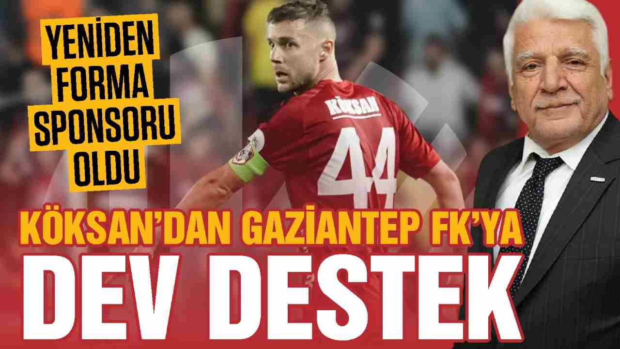 Gaziantep FK'da Yeni Sezon Öncesi Sponsorluk Müjdesi