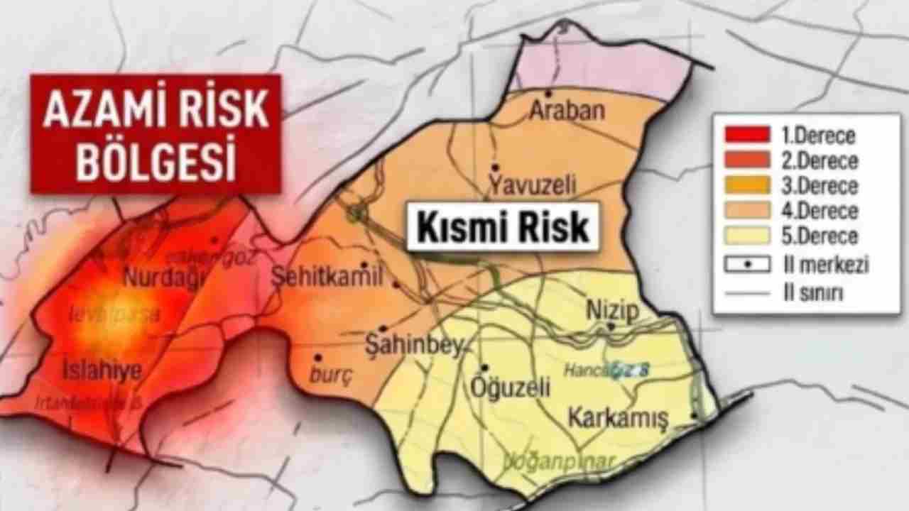 Gaziantep’te Deprem Riski En Yüksek İlçe Belli Oldu! Uzmanlar Uyarıyor
