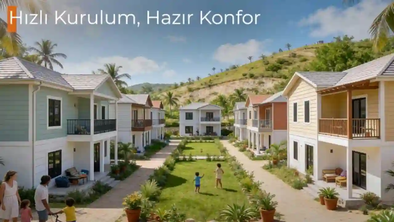 İnşaat Maliyetleri Yükselirken: En Uygun Konut Çözümü Prefabrik Ev ve Çelik Evlere Talepler Artıyor