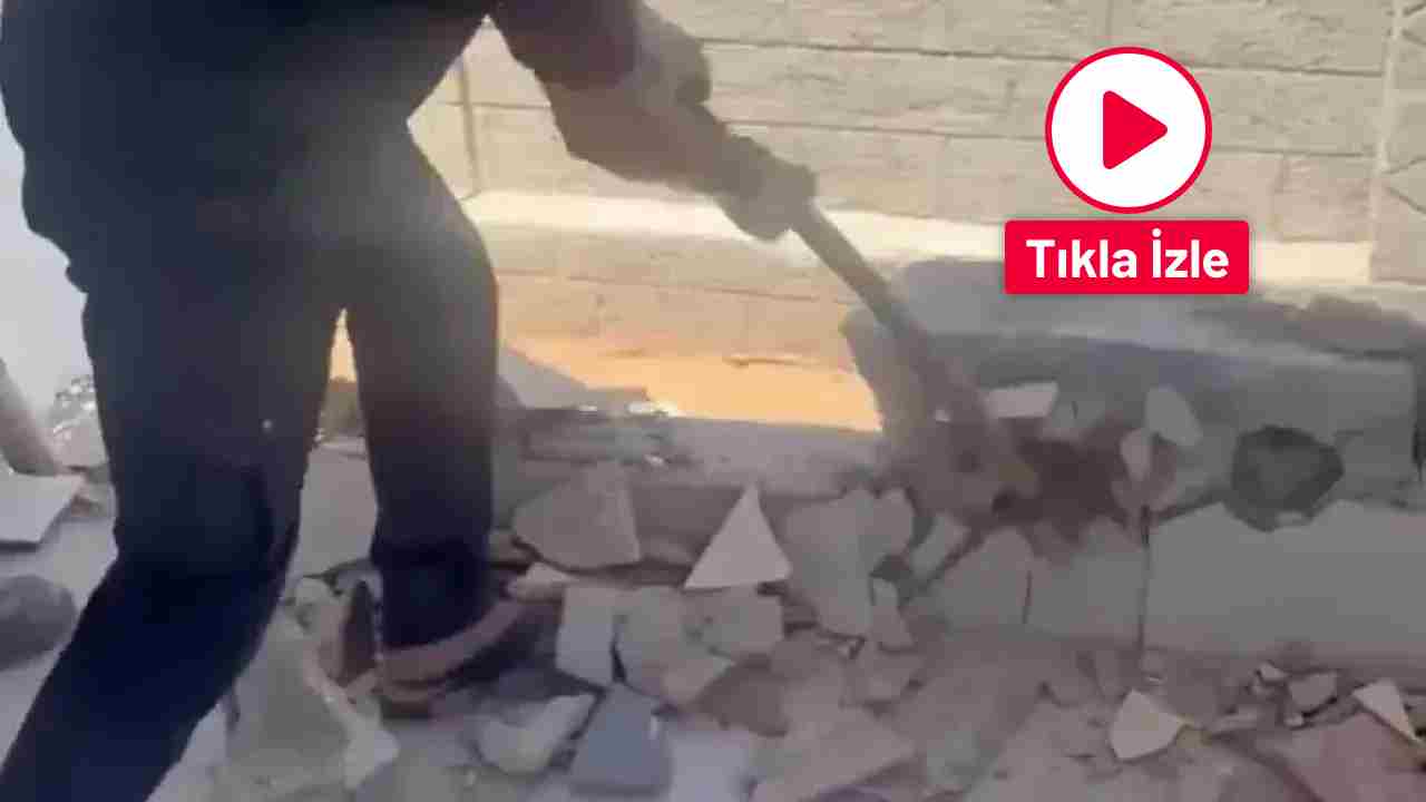 Gaziantepli İnşaat Ustasından Balyozlu İntikam! O Anlar Viral Oldu