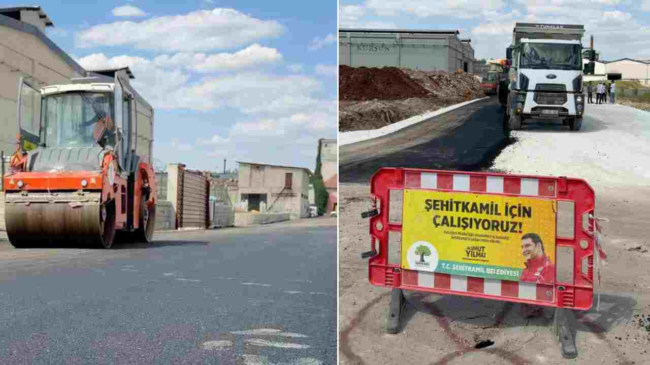 KÜSGET’te yılların yol sorunu çözülüyor