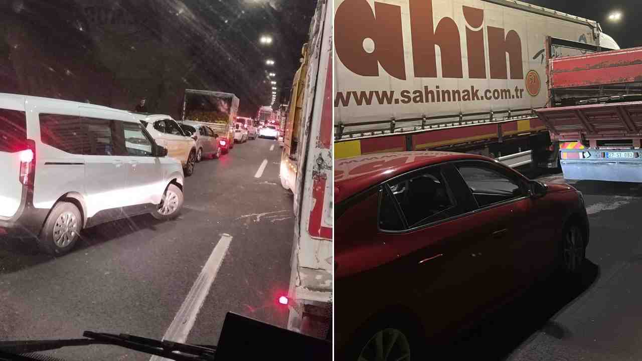 SON DAKİKA... Gaziantep Otoyolu Nurdağı Tüneli'nde Zincirleme Kaza