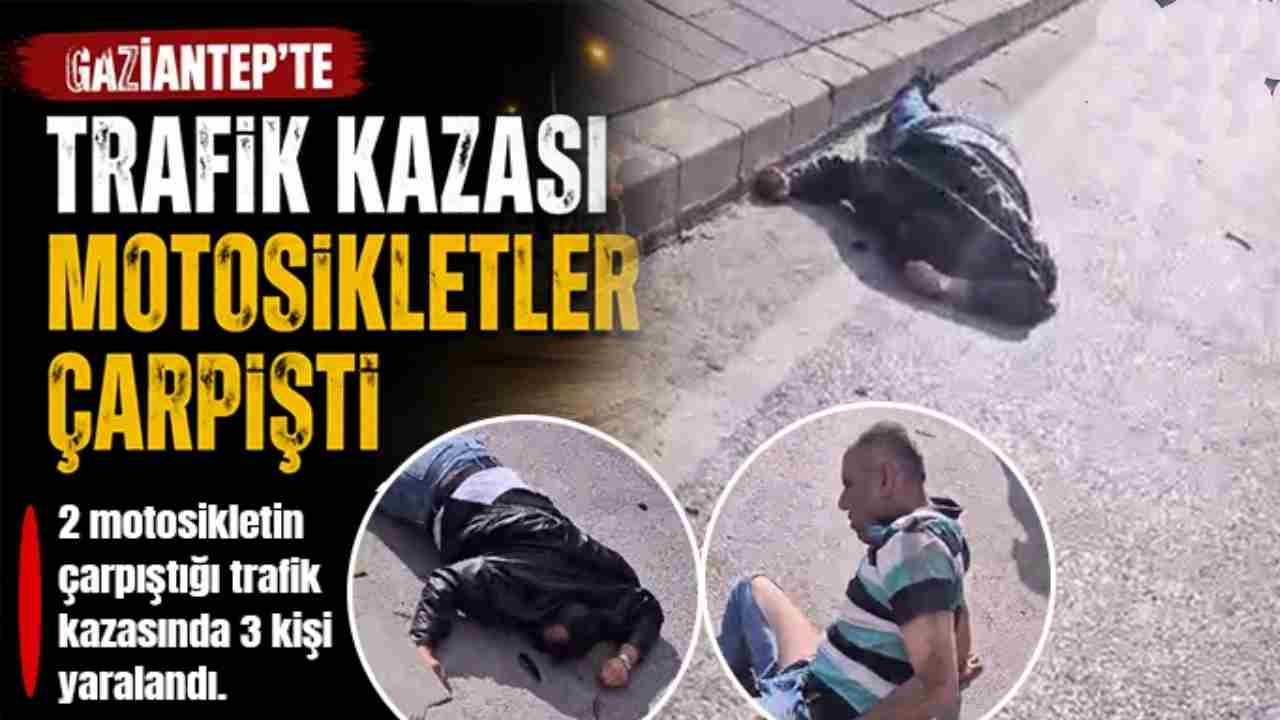 Gaziantep'te motosiklet dehşeti