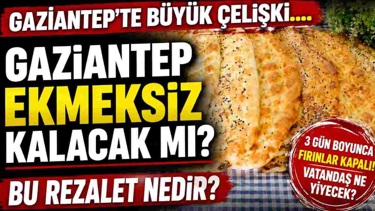 Gaziantep'te Fırıncıların Sahre İsyanı: Kararın İptalini Talep Ettiler