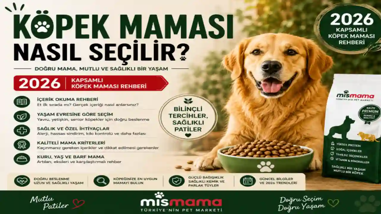 Köpek Maması Nasıl Seçilir? 2026 Kapsamlı Köpek Maması Rehberi
