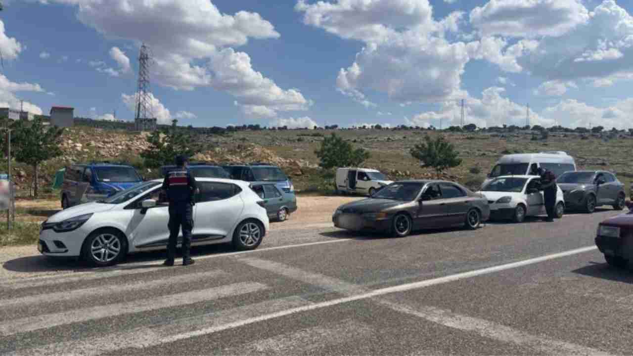Gaziantep’te şok yol kontrol uygulaması