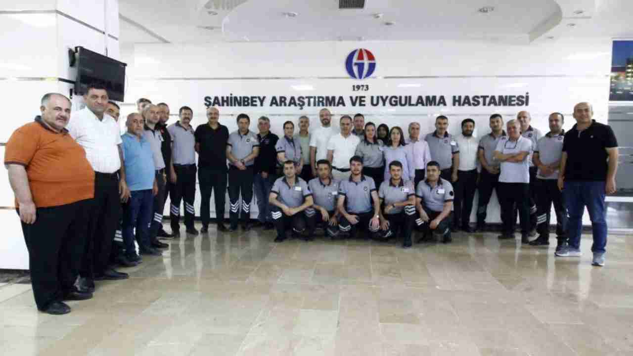 GAÜN Hastanesi’nde Güvenlik Haftası kutlandı