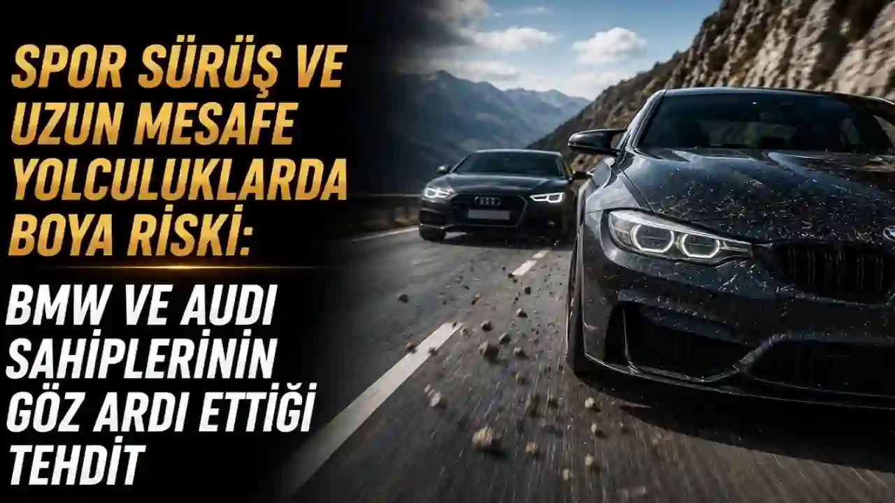 Spor Sürüş ve Uzun Mesafe Yolculuklarda Boya Riski: BMW ve Audi Sahiplerinin Göz Ardı Ettiği Tehdit