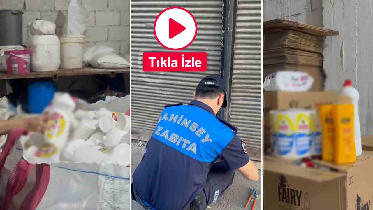 Şahinbey'de Büyük Vurgun Engellendi! Binlerce Sahte Şampuan ve Deterjan Ele Geçirildi