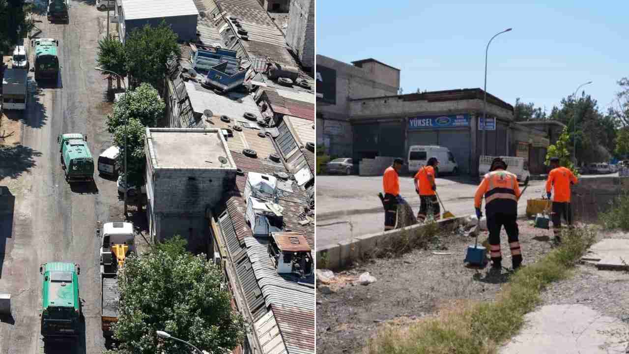 Şehitkamil’den KÜSGET’te kapsamlı temizlik seferberliği