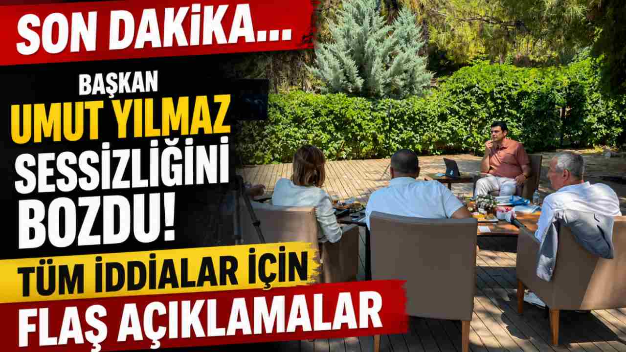 Başkan Umut Yılmaz Sessizliğini Bozdu: 'İlk 1 Yıl belediyeyi yönetemedim'