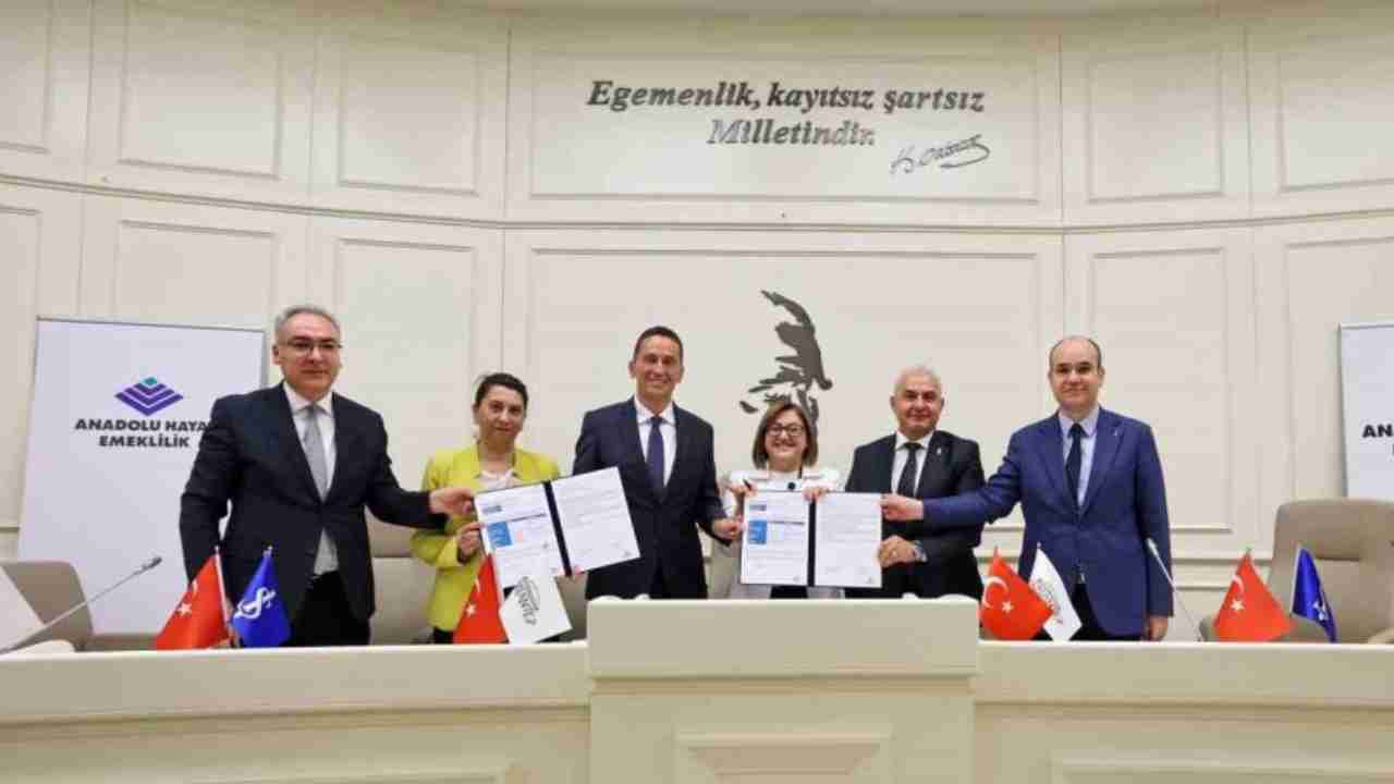 Gaziantep Büyükşehir ve Anadolu Hayat Emeklilik’ten Türkiye’ye model iş birliği
