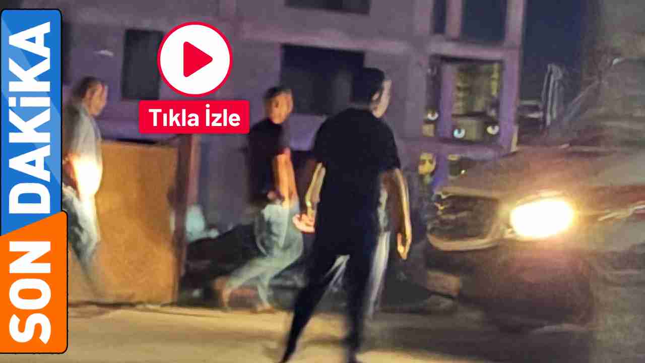Gaziantep Vadipark’ta Korkutan Kaza! İki Araç Çukura Düştü Yaralılar var!