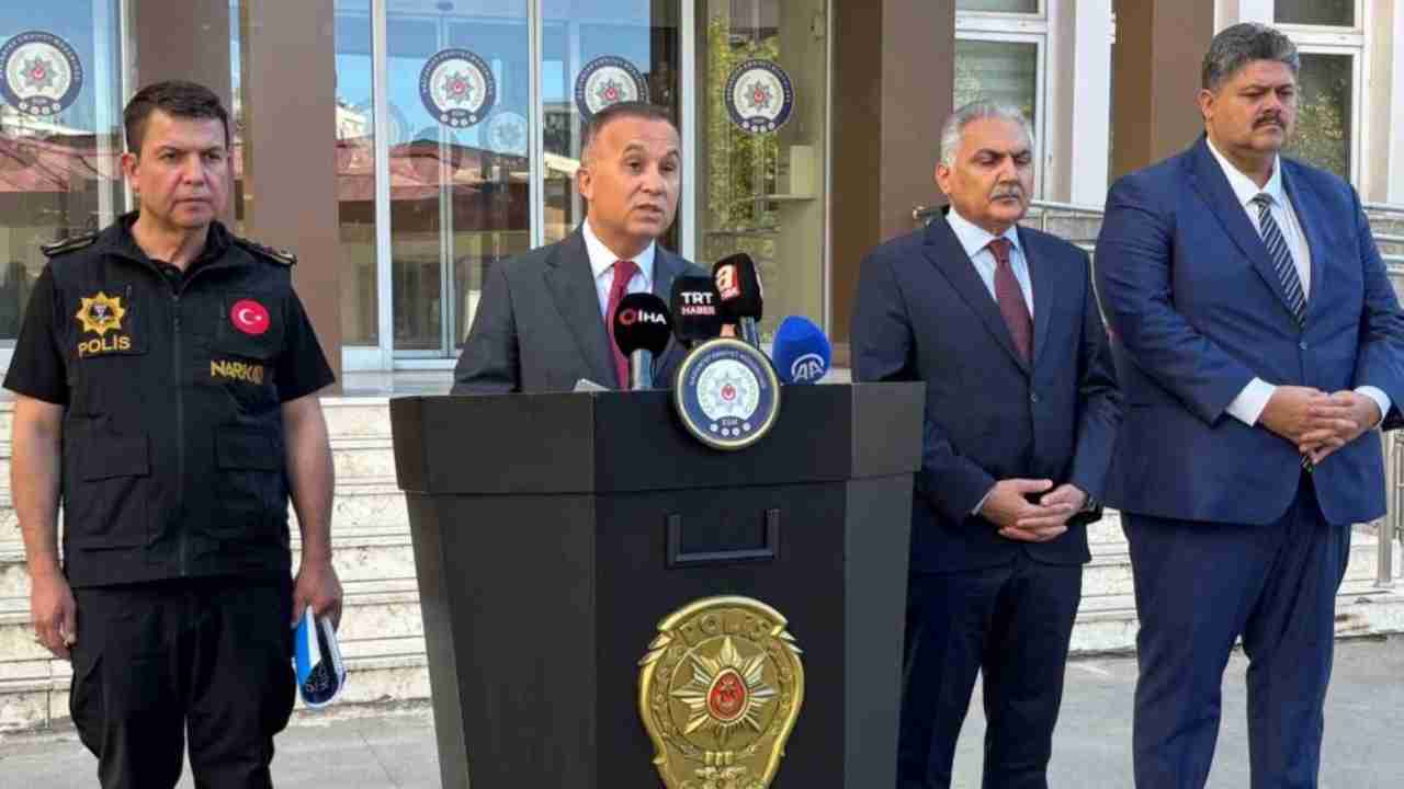 Gaziantep Valisi Çeber 'Narko Kapan Gaziantep Operasyonu' Detaylarını Açıkladı