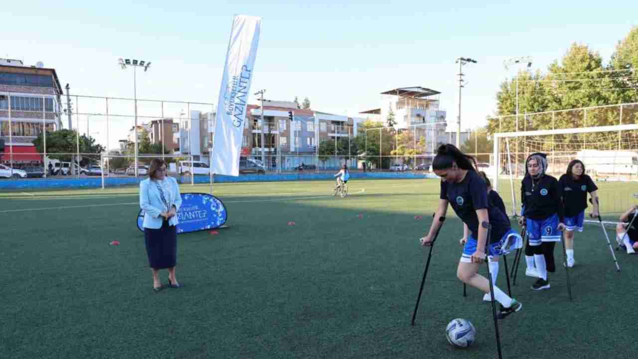 Türkiye'nin ilk Kadın Ampute Futbol Takımı Gaziantep'te Kuruldu