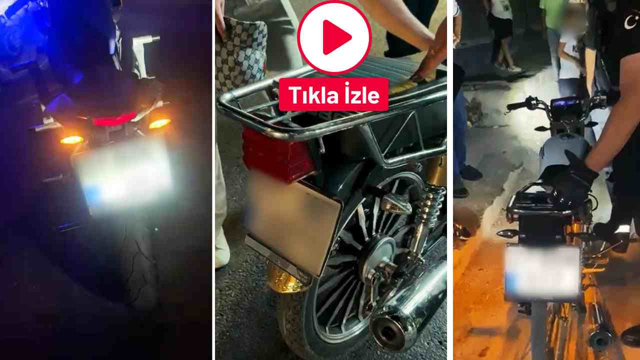 Gaziantep’te 665 motosiklet sürücüsüne 8 milyon TL ceza