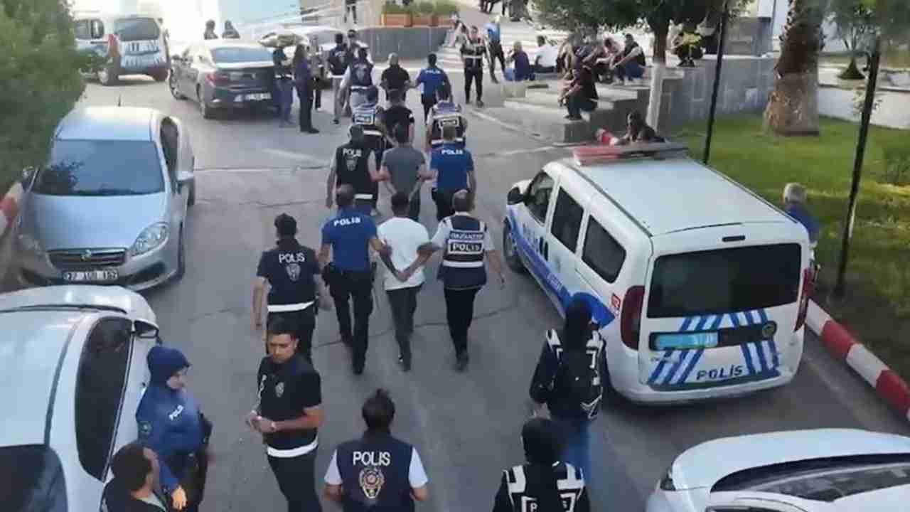 Gaziantep merkezli dev narkotik operasyonunda 416 şüpheli tutuklandı