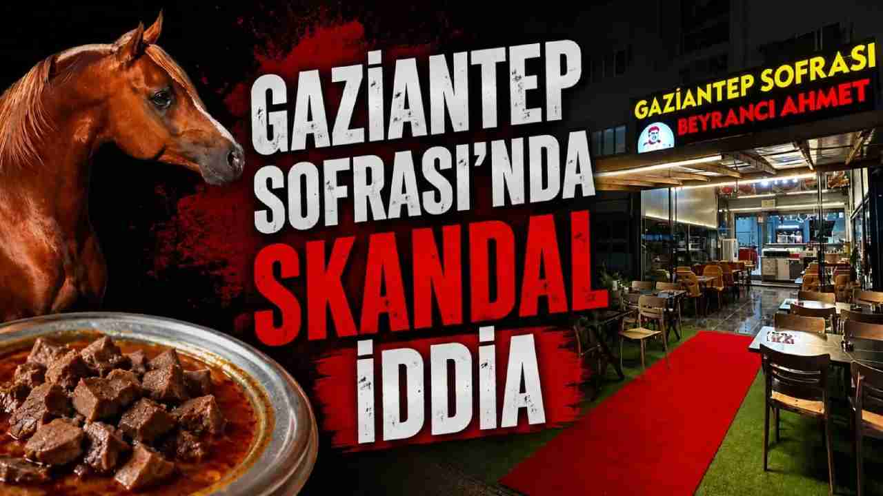 Gaziantep Sofrası Adıyla Tanınan Restoranda Skandal! Beyran ve Tantunide At-Eşek Eti Tespit Edildi