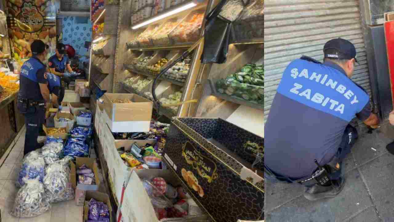 Gaziantep'te Gıda Skandalı! İş Yeri Kapatıldı