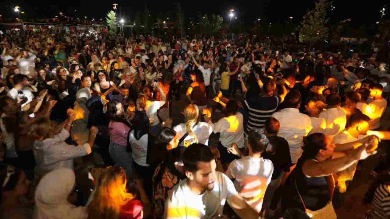 Gaziantep'te 160 bin kişi oraya akın etti!