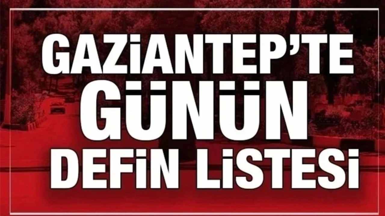 Gaziantep'te 26 Vatandaş Son Yolculuğuna Uğurlandı...