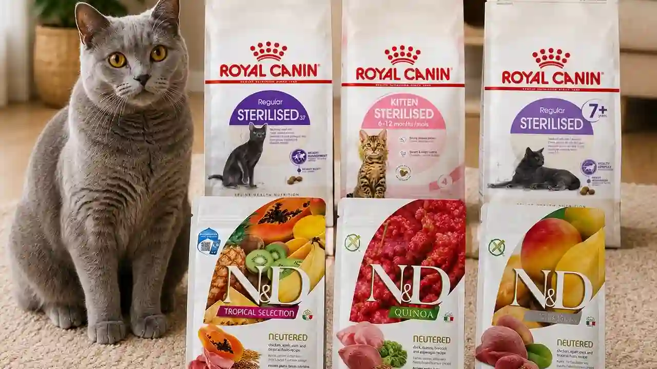 Kısırlaştırılmış Kediler İçin Doğru Beslenme: Royal Canin ve ND ile Sağlıklı Bir Yaşam Mümkün