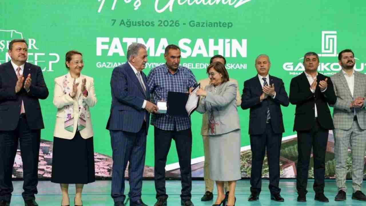 Gaziantep’te Binlerce Kişiyi İlgilendiriyor! 5 Bin Konutun Temeli Atıldı