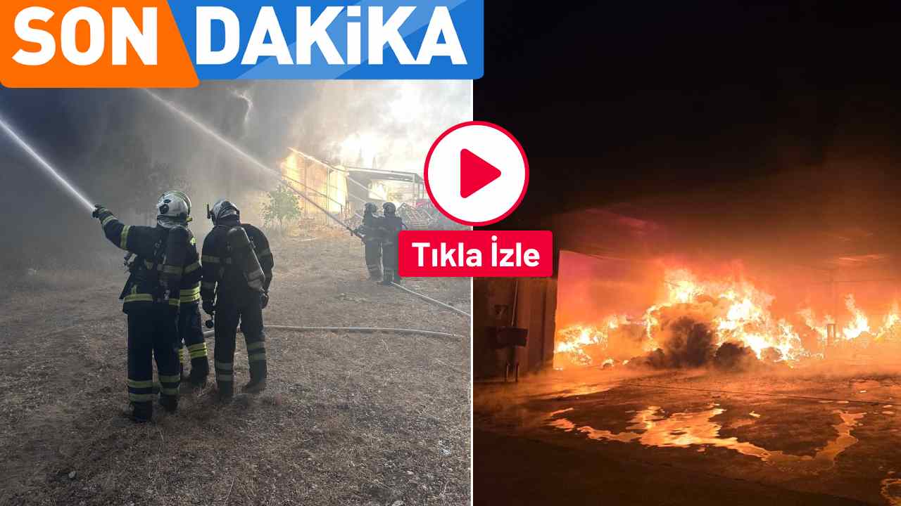 SON DAKİKA | Gaziantep’te Dev Tekstil Fabrikasında Yangın!
