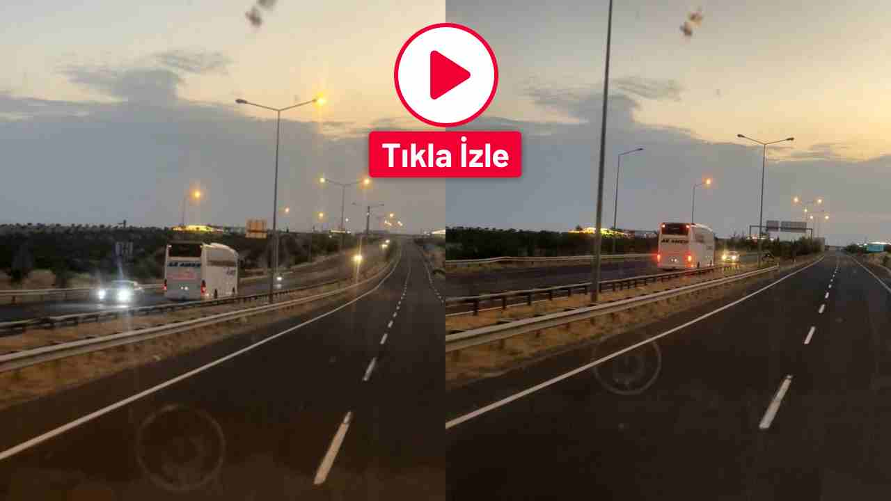 Şanlıurfa-Gaziantep Otoyolu'nda Yolcu Otobüsü Dehşeti! Ters Yönde İlerledi