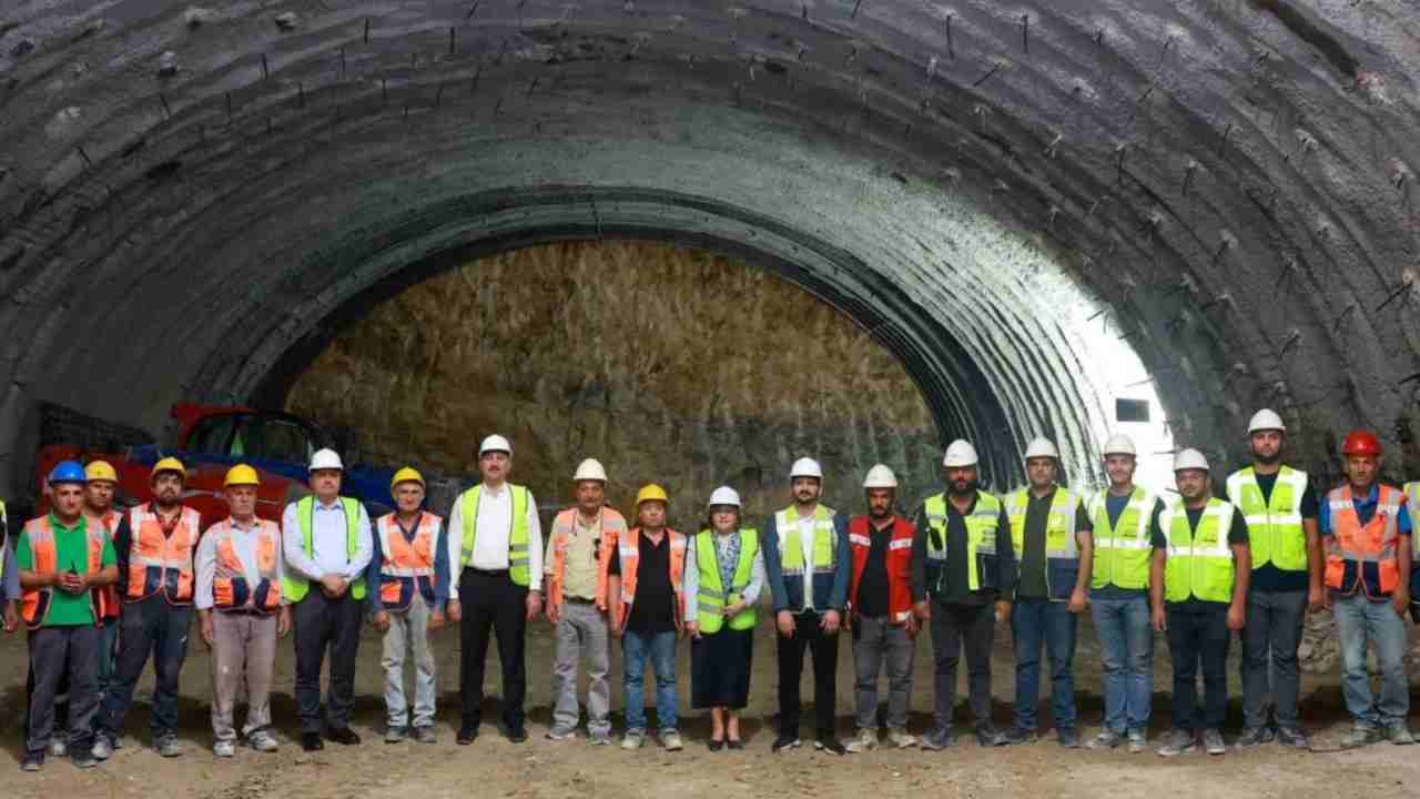 Gaziantep’te dev tünelde son durum! 45 dakikalık yol 10 dakikaya inecek!