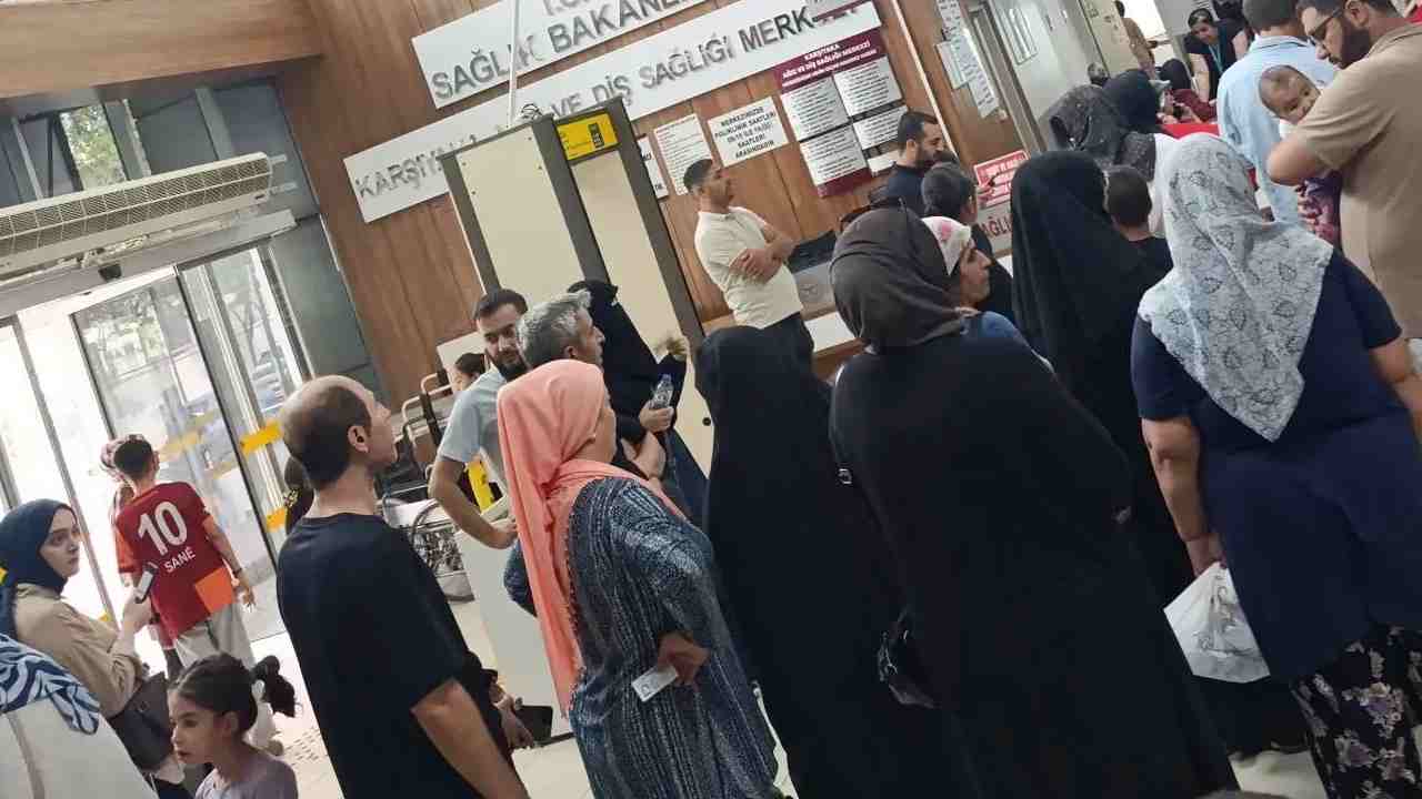 Gaziantep’te hastanede sistem krizi! Hastalar saatlerce bekledi