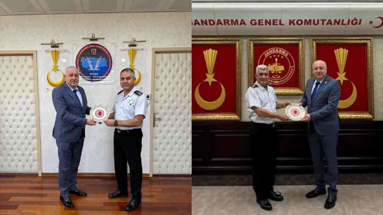 TBMM İdare Amiri Sermet Atay’dan Jandarma Genel Komutan Yardımcılarına hayırlı olsun ziyareti