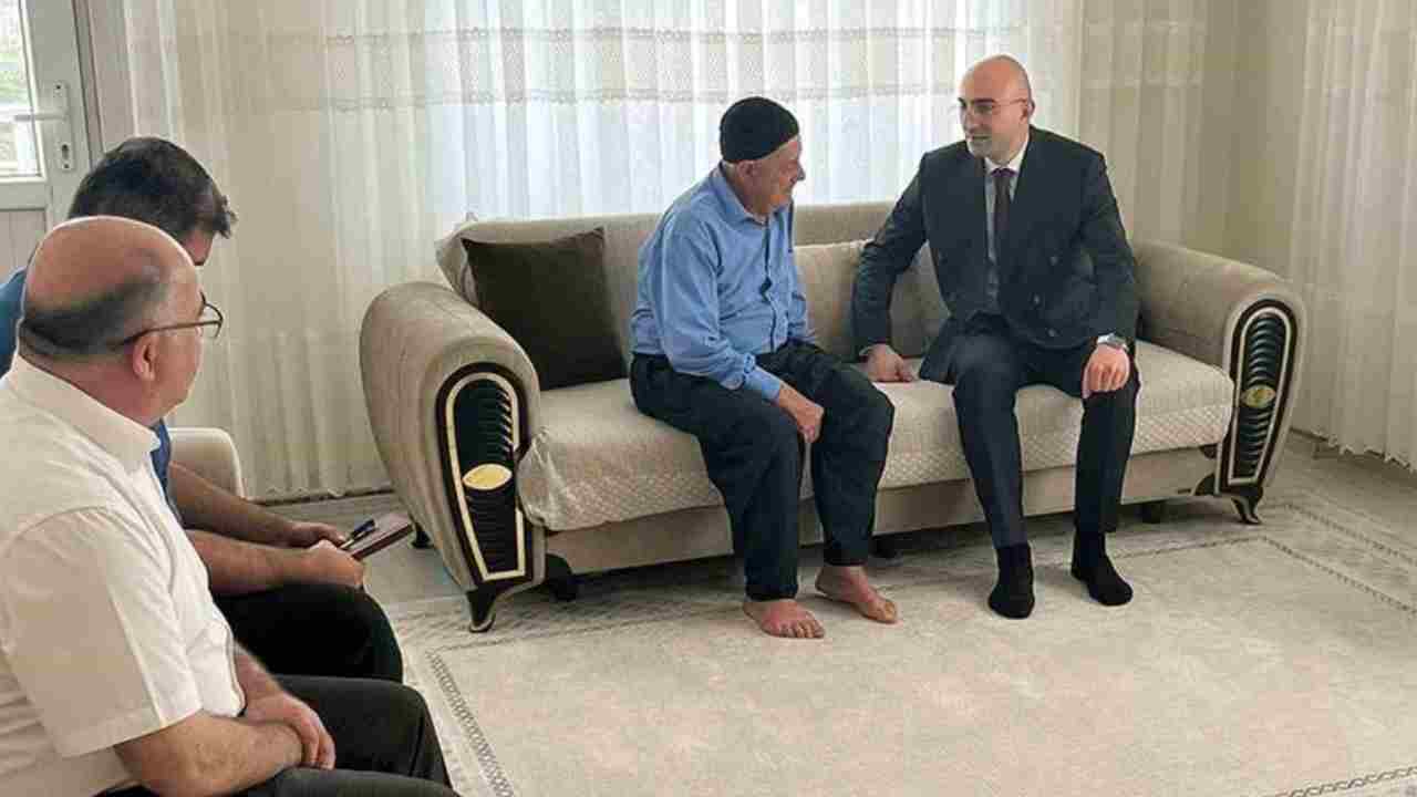 Araban Kaymakamı Ceylan ilk ziyaretini şehit ailesine yaptı