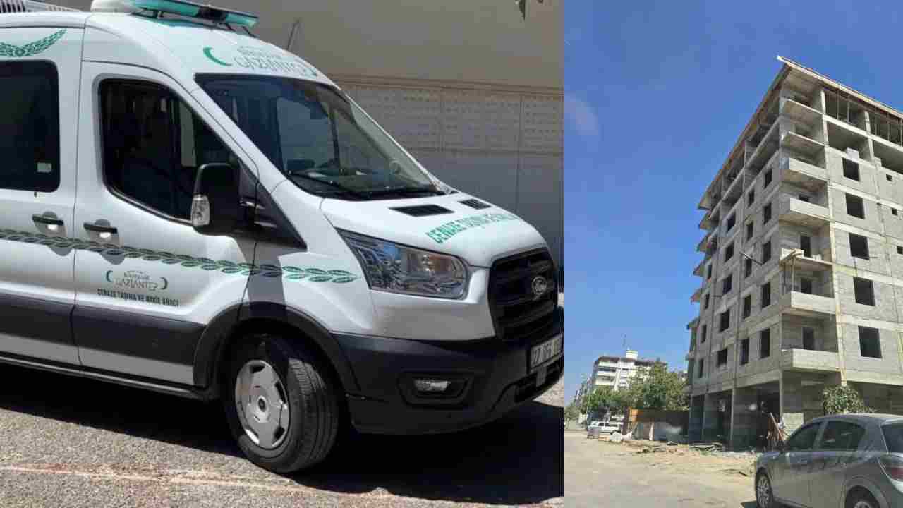Gaziantep'te çalıştığı inşaatın 7’inci katından düşen işçi hayatını kaybetti