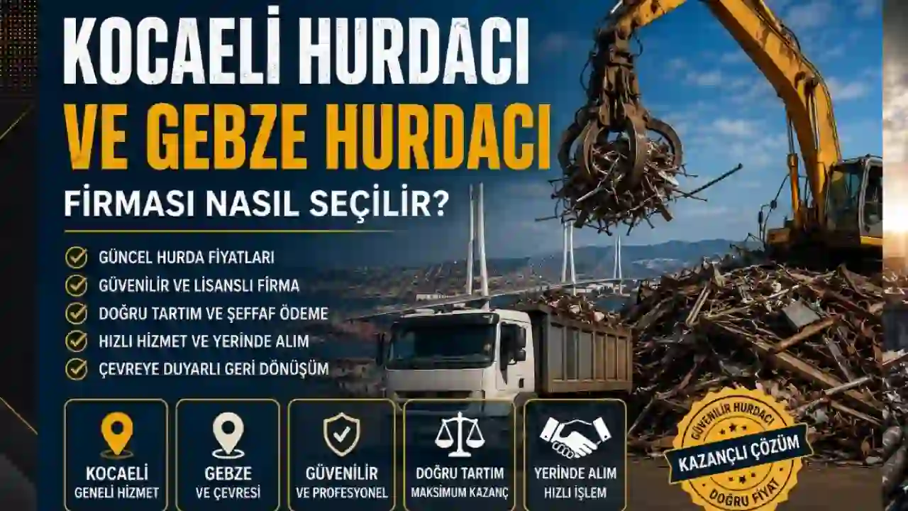 Kocaeli Hurdacı ve Gebze Hurdacı Firması Nasıl Seçilir