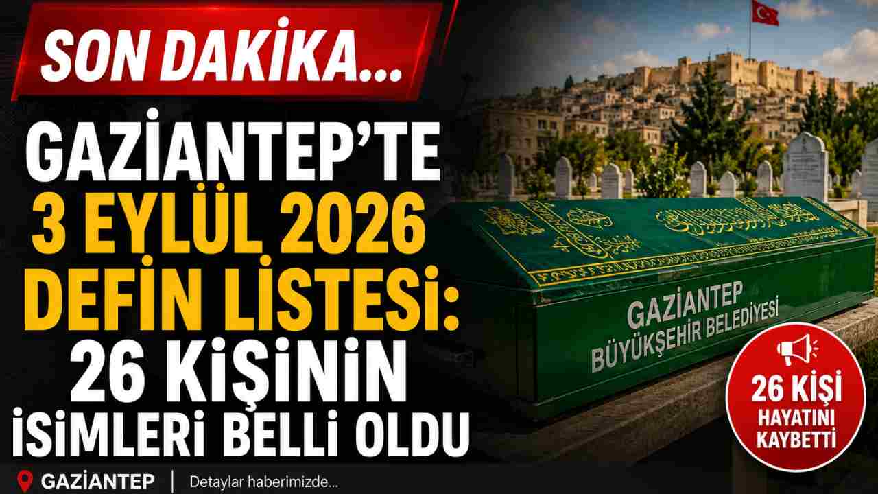 Gaziantep'te 26 Kişi Yürekleri Yaktı!