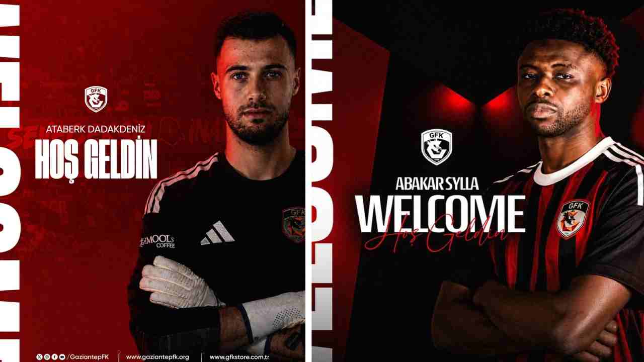 Gaziantep FK'den Çifte Transfer