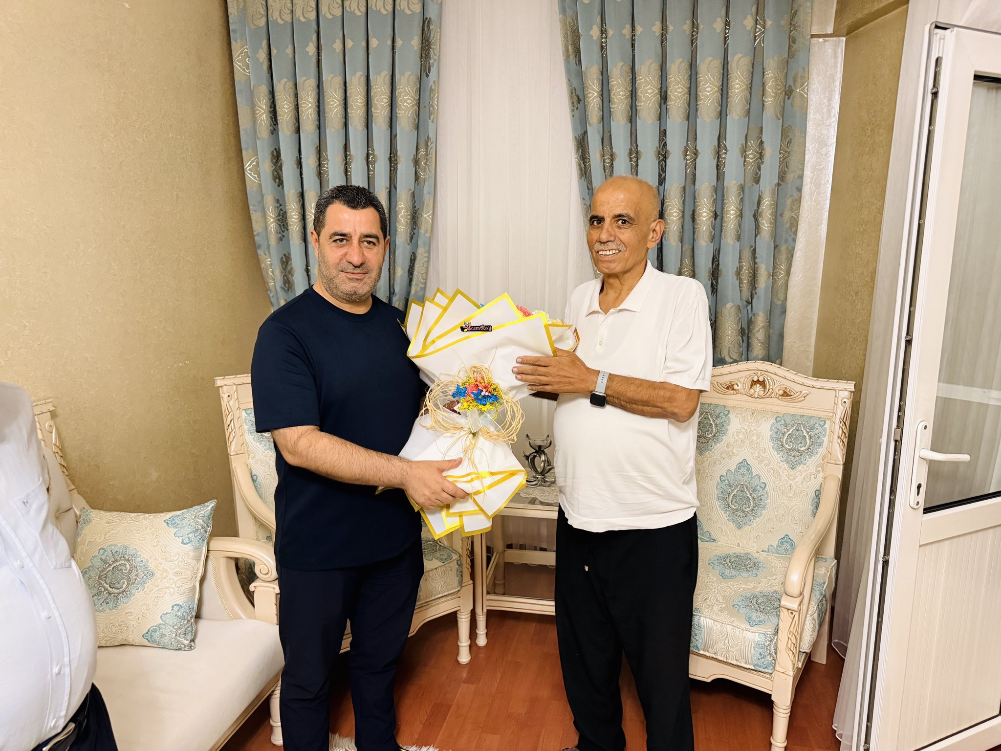 Bünyamin Bozgeyik’ten Gaziantep sporunun duayen ismi Kenan Yücel’e ziyaret