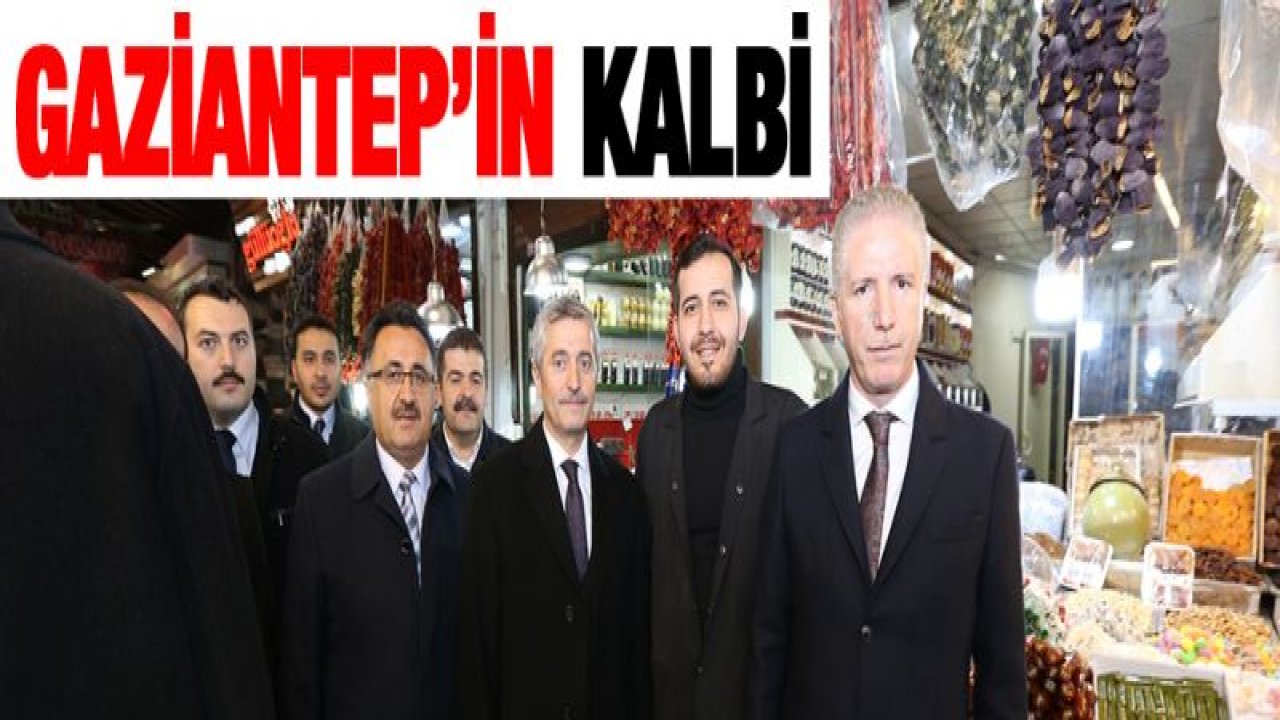 VALİ GÜL VE BAŞKAN TAHMAZOĞLU ESNAFI ZİYARET ETTİ