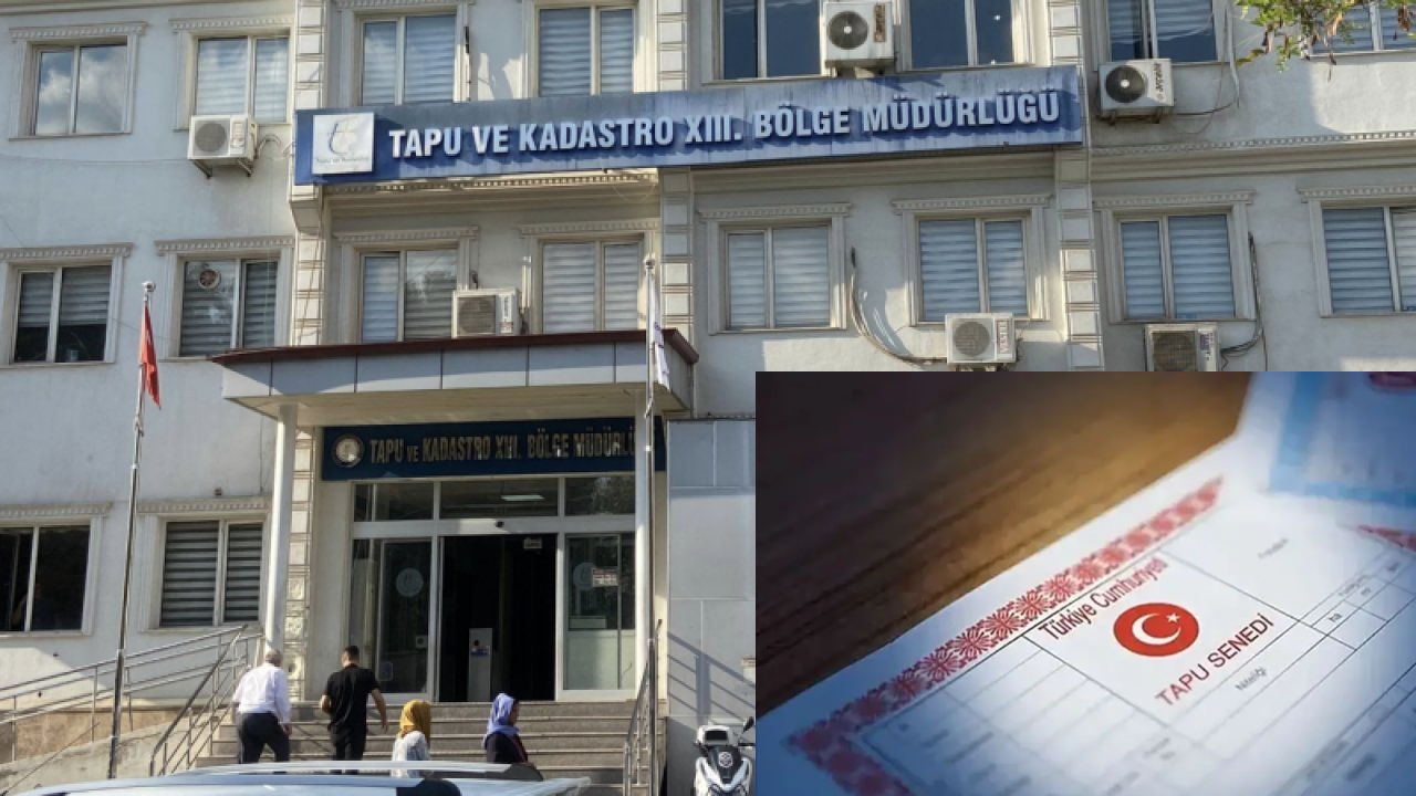 SON DAKİKA... Gaziantep'te Tapu Devrine 2 Gün Ara!