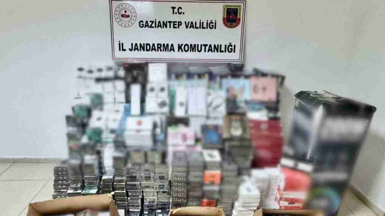 Gaziantep’te 4 milyon TL değerinde kaçak elektronik eşya ele geçirildi: 2 gözaltı