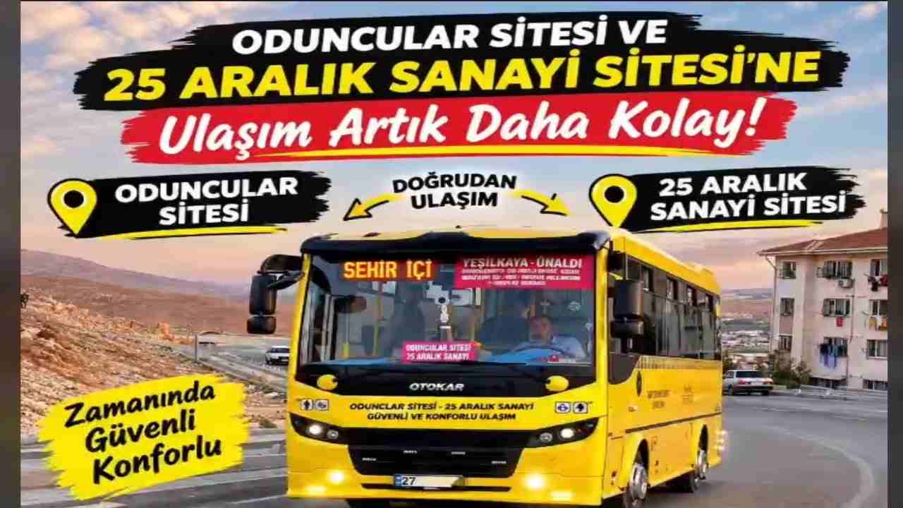 Gaziantep Toplu Ulaşımında Müjde! 3 Yeni Durak Eklendi