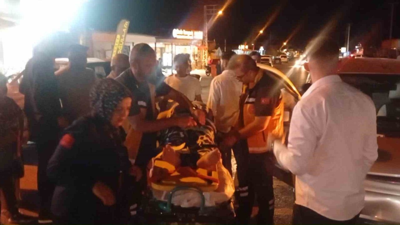 Gaziantep'te iki araç çarpıştı: 1 yaralı