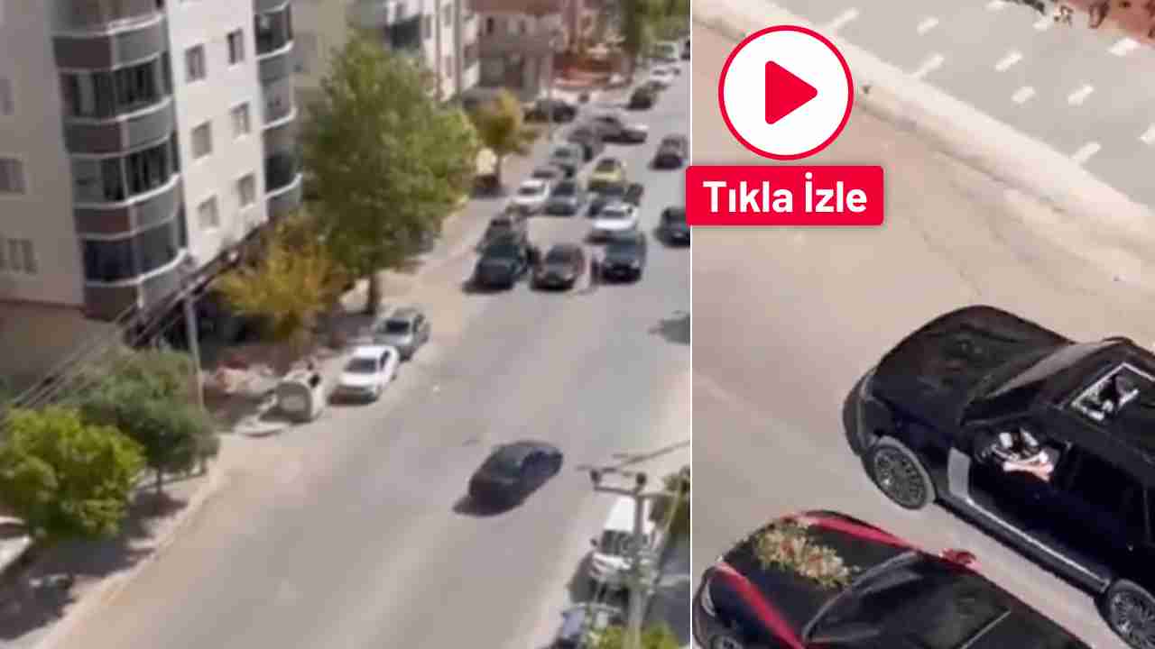 Plakayı Söktü, Gaziantep Trafiğini Birbirine Kattı