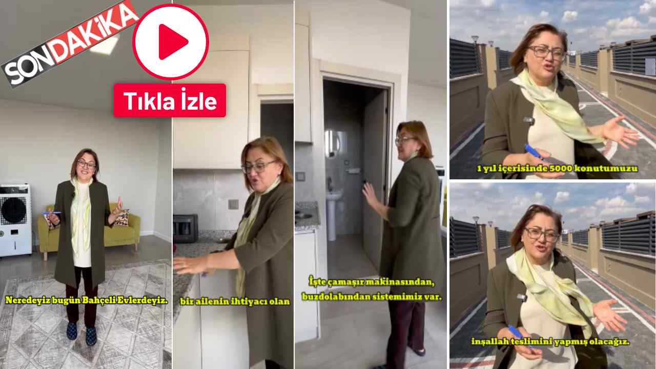 Gaziantep Fatma Şahin'i Konuşuyor! Şahin Örnek Bağevini Tanıttı!