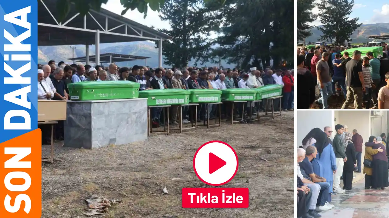 Gaziantep ve Hatay'da Yürekler Yanıyor! Küçük Atakan (1) annesiyle aynı tabutta