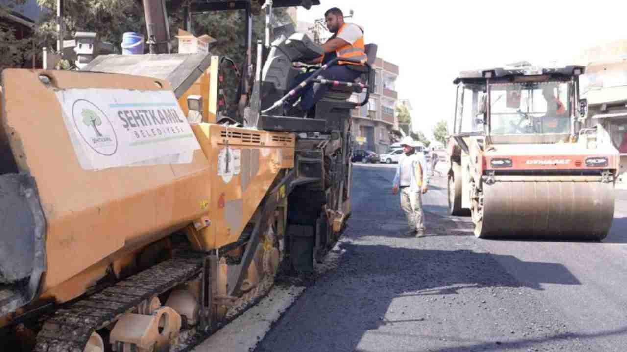 Şehitkamil’de yollar kışa hazırlanıyor