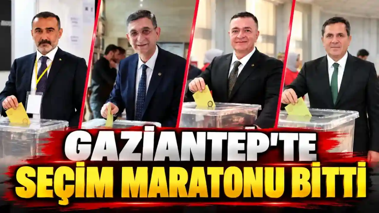 Gaziantep'te Dev Seçim Bitti: GTO, GSO ve GTB'de Oylar Sayılıyor!